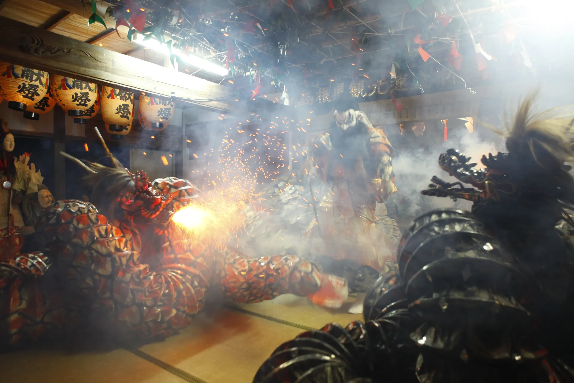 Iwami Kagura: Kampf mit der Schlange Orochi
